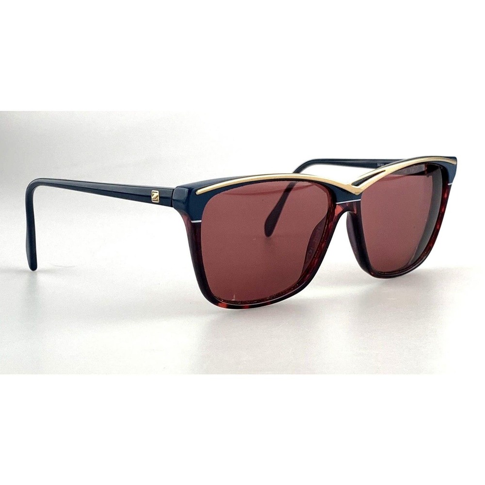 Vintage Zeiss W. Germany Glasses Frame Only mod. 3232 8200 Tortoise Blue 80's